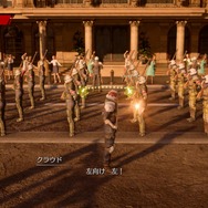 『FF7 リバース』のパレードでは「ティファ」と「エアリス」も神羅兵に変装! なりきり兵士から、ヘルメットを外した凛々しい姿まで