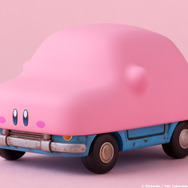 後ろに引っ張ると走り出すギミックも！『星のカービィ』車にほおばりヘンケイした「カービィ」がフィギュア化