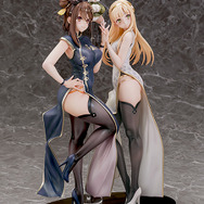 スリットから覗く太ももにくぎ付け！「ライザ＆クラウディア」のチャイナドレスフィギュアが美しすぎる