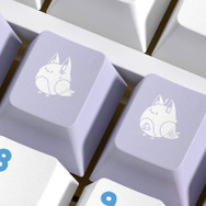 ホロライブゲーマーズのメンバーをあしらったキーキャップが