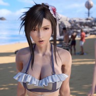 『FF7 リバース』の「水着ティファ」は目のやり場に困る! 隠し切れない大胆な胸元とショートパンツの色香にKO寸前