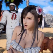 『FF7 リバース』の「水着ティファ」は目のやり場に困る! 隠し切れない大胆な胸元とショートパンツの色香にKO寸前
