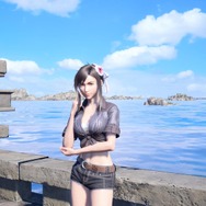 『FF7 リバース』の「水着ティファ」は目のやり場に困る! 隠し切れない大胆な胸元とショートパンツの色香にKO寸前