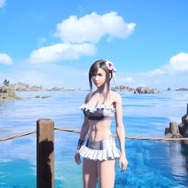 『FF7 リバース』の「水着ティファ」は目のやり場に困る! 隠し切れない大胆な胸元とショートパンツの色香にKO寸前
