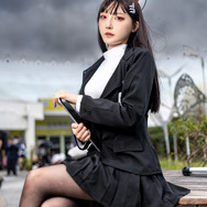 調月リオ『ブルーアーカイブ』／しょこら（X：@Chocolat_cos0）