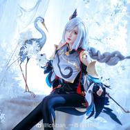 申鶴『原神』／Ichiban_一番春日桃（X：@MomoKasuga）