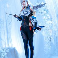 申鶴『原神』／Ichiban_一番春日桃（X：@MomoKasuga）