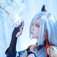 申鶴『原神』／Ichiban_一番春日桃（X：@MomoKasuga）