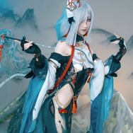 申鶴『原神』／风眠眠w（Weibo：风眠眠w）