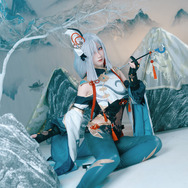 申鶴『原神』／风眠眠w（Weibo：风眠眠w）