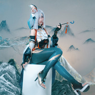 申鶴『原神』／风眠眠w（Weibo：风眠眠w）