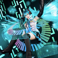 初音ミク／けぇこ（X：@keekoriiin）、撮影：マサ（X：@mojo37046127）