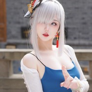 申鶴『原神』／镜酱（Weibo：镜酱_）