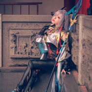 申鶴『原神』／ひよっこ（X：@nakukotogadekin）、uhimaru（X：@uhimaru999）