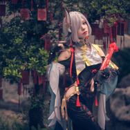 申鶴『原神』／ひよっこ（X：@nakukotogadekin）、uhimaru（X：@uhimaru999）