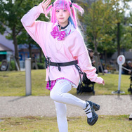 湊あくあ「ホロライブ」/さな(@u_u_Etoile)、撮影:ライオン(X:@goldlion000)