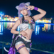猫又おかゆ「ホロライブ」/ねお(@Luxaky920)、撮影:tama(X:@tama_0811_)