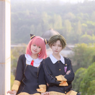 アーニャ、ダミアン「SPY×FAMILY」／修老虎（X：@taigaxiu）、打奶茶-修二（Weibo：打奶茶-修二）