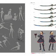 『ヘブバン』衣装・セラフの設定画、スキル絵コンテなど貴重なイラストが盛り沢山！全416ページと大ボリュームな公式画集第1弾が発売