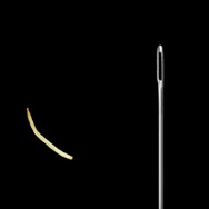 マクドナルドがスマホで遊べる『糸通し』ならぬ『ポテ通し』を公開！ただひたすらポテトを針の穴に通していく