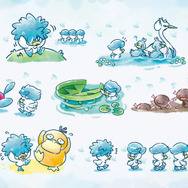 ボサボサ頭の“クワッス”…？『ポケモン』新グッズかわいすぎる…普段とちょっと違うクワッスのぬいぐるみやバスマットがラインナップ