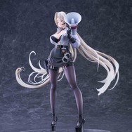 透けるワイシャツがセクシー！『アズレン』クロンシュタットの着せ替え「突入開始ッッ！」が立体化―タイトスカートから伸びる美脚も魅力的