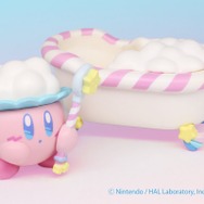 夜のおうち時間を楽しむ「カービィ」と「ワドルディ」がかわいい！80's風のレトロポップテイストで表現したフィギュアマスコット化