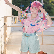 湊あくあ（アロハ）／みら（X：@tehslu_cos_xxx）