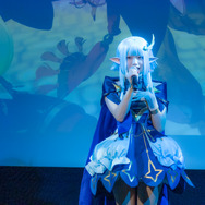 精霊の美しいコスプレを披露！異世界転生アニメのようなスマホ向けRPG『エバーソウル』発表会レポートーまさかのサプライズ“生歌”ライブも