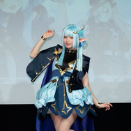 精霊の美しいコスプレを披露！異世界転生アニメのようなスマホ向けRPG『エバーソウル』発表会レポートーまさかのサプライズ“生歌”ライブも