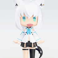 つぶらな瞳と首をかしげる姿が可愛い！ホロライブ・白上フブキがフィギュア「HELLO! GOOD SMILE」に仲間入り