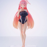 いつものスクール水着で徘徊中？『ブルアカ』ハナコがはち切れんばかりのボディで立体化―清楚風な制服姿も再現可能