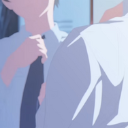 一瞬だけ登場した先生の似顔絵