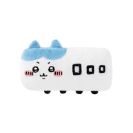 電車風の「ちいかわ」がかわいい!ぬいぐるみバッジセットと 電車風の「ちいかわ」がかわいい!ぬいぐるみバッジセットと