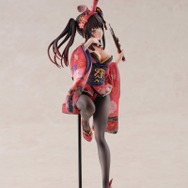 和装にセクシーな黒タイツが映える！和バニーな「時崎狂三」フィギュアが予約開始―すらりとしたおみ足が美しい