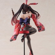 和装にセクシーな黒タイツが映える！和バニーな「時崎狂三」フィギュアが予約開始―すらりとしたおみ足が美しい