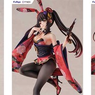 和装にセクシーな黒タイツが映える！和バニーな「時崎狂三」フィギュアが予約開始―すらりとしたおみ足が美しい