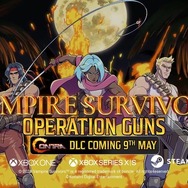 大人気ローグライトアクションPS5/PS4版『Vampire Survivors』2024年夏発売決定＆『魂斗羅』コラボDLC5月9日発売