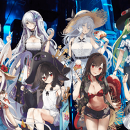 純白ドレスに眩しい水着！『アズレン』×「DMMかりゆし水族館」コラボが決定ー等身大スタンディ展示や「饅頭」によるキャラクターグリーディングなど盛りだくさん