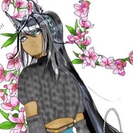 “おもしれー女”と愛される『ウマ娘』声優・春川芽生さんが「シンボリクリスエス」を描く！春らしいイラストに「めっちゃ素敵」