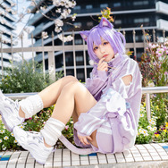 サムネ:猫又おかゆ「ホロライブ」/優華(X:@yukaaaaa0)