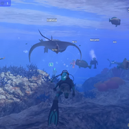 画面いっぱいに広がるのは…巨大なジンベエザメ！『フォーエバーブルー ルミナス』紹介映像&CMが公開―ダイバーに寄り添う海の生物にも注目