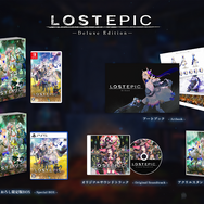 神々と戦う横スクACT『LOST EPIC』パッケージ版が8月8日発売！書き下ろしイラストのBOXや豪華特典が付属の「限定版」も