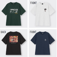 ジーユーから「ワンピース」コラボアパレルが発売！TVアニメ25年分の名シーンをクールにデザイン