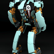 あの魅惑のスーツも再現！「楽園追放」よりアンジェラ・バルザック＆ニューアーハンがプラモ化