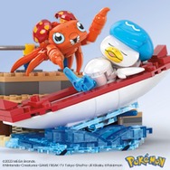 ボートで眠るポケモンが可愛い…！クワッス、ニャオハたちを組み立てられるブロックおもちゃが発売決定