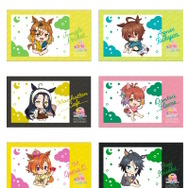 『ウマ娘』描き下ろしの“デコ出しカフェ”が衝撃的な可愛さ！映画「新時代の扉」のメンバーが、リラックスした“寝巻姿”でコラボグッズ化