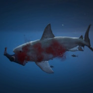 GTA5:マップ端に「サメ」が待ち構えており、食べられてゲームオーバーとなります。