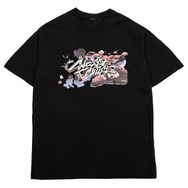 『スト6』リュウ、豪鬼の大迫力な“ミューラルアート”がTシャツに！経年とともにロゴが徐々に姿を現すクラックシャツは、手作業で数十回も塗り重ね