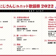 「にじさんじユニット歌謡祭2022」が4月28日（日）よりABEMAで無料配信決定！80名以上のライバーが歌い踊る姿が無料で見られちゃう